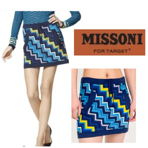 Missoni For Target Knit Skirt XS (Pin Size Hole at Back) - Picture 1 of 10
